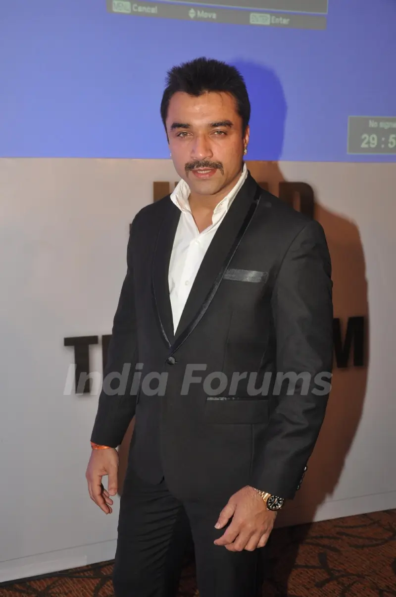 Ajaz Khan was at the Press Meet of Ye Rab