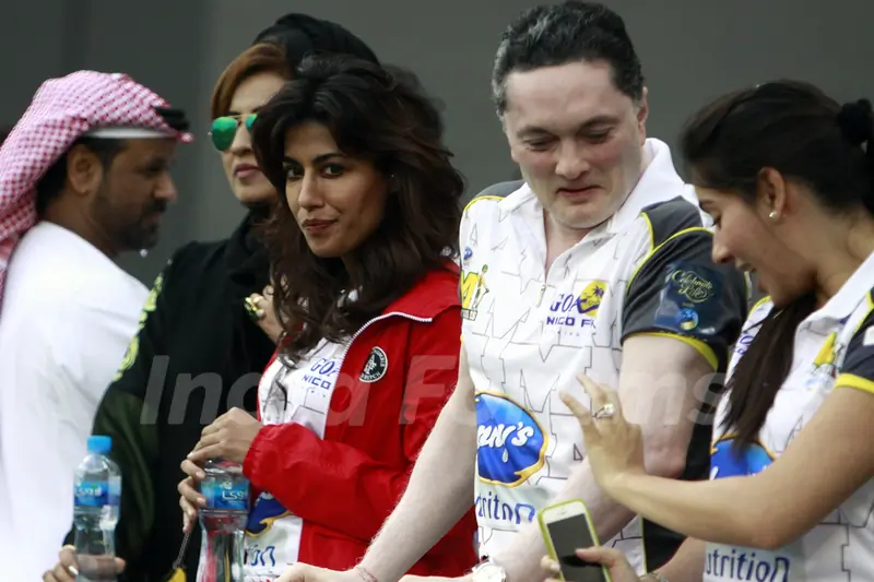 Chitrangda Singh at the CCL Dubai match
