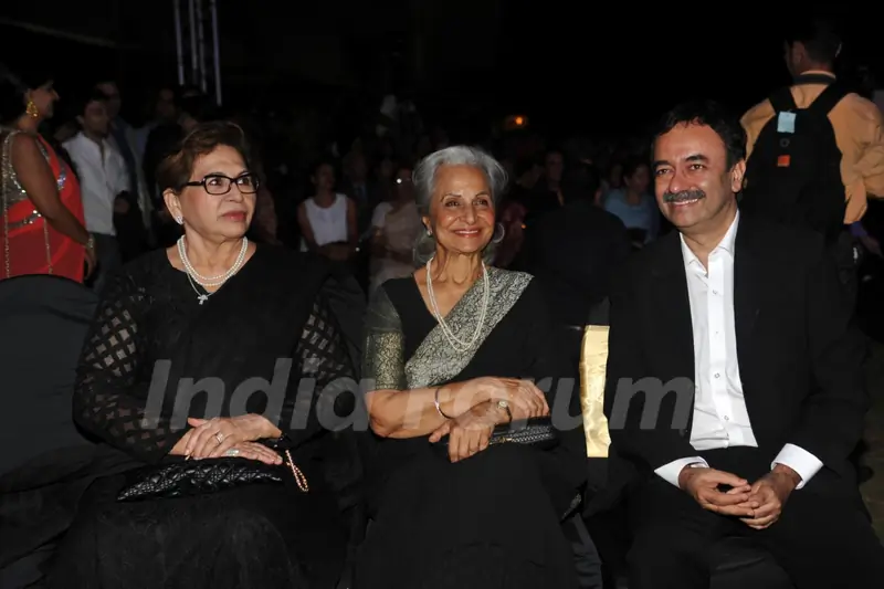 Helen, Waheeda Rehman and Rajkumar Hirani were at the Save & Empower The Girl Child event