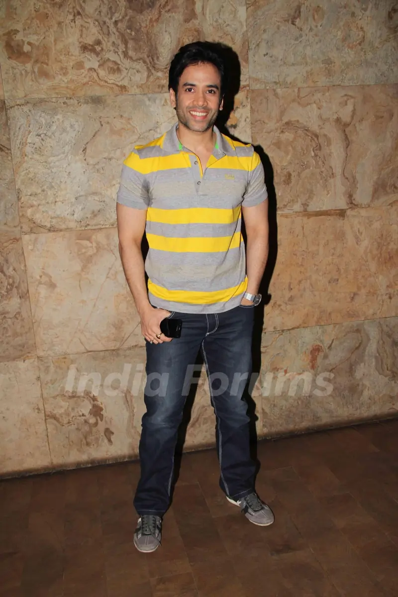 Tusshar Kapoor was seen at the Special screening of 'Hasee Toh Phasee'