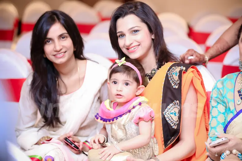 Bhairavi Raichura and Pooja Kanwal with her daughter at Jay Soni's Wedding