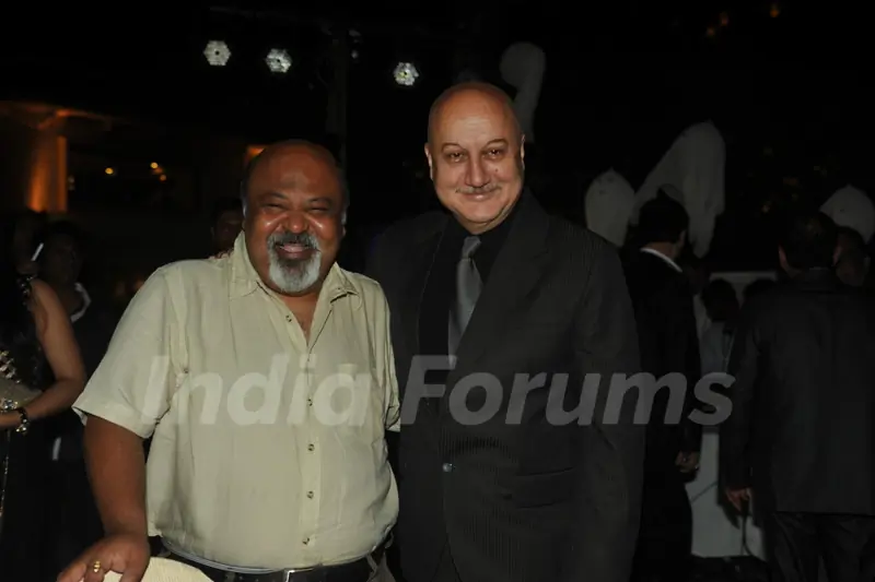 Saurabh Shukla and Anupam Kher at the Music Launch of Gang of Ghosts