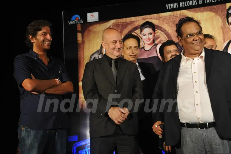 The cast at the Music Launch of Gang of Ghosts