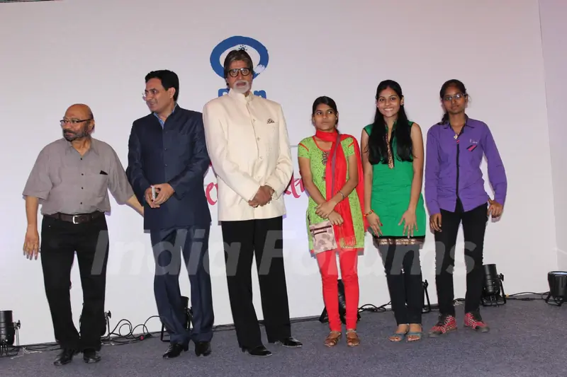 Amitabh Bachchan was at the Launch of Meri Shakti Meri Beti
