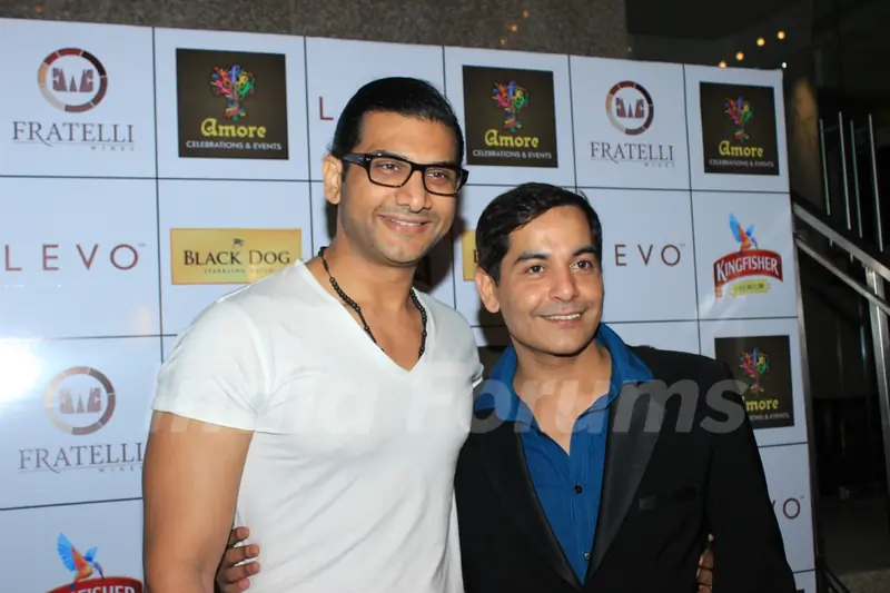 Ali Hassan and Gaurav Gera at the Amore Celebration and Events Launch Night