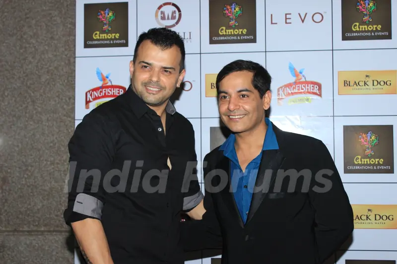 Prashant Bhatt and Gaurav Gera were seen at the Amore Celebration and Events Launch Night