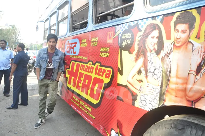 Varun Dhawan at the Promotions of Main Tera Hero