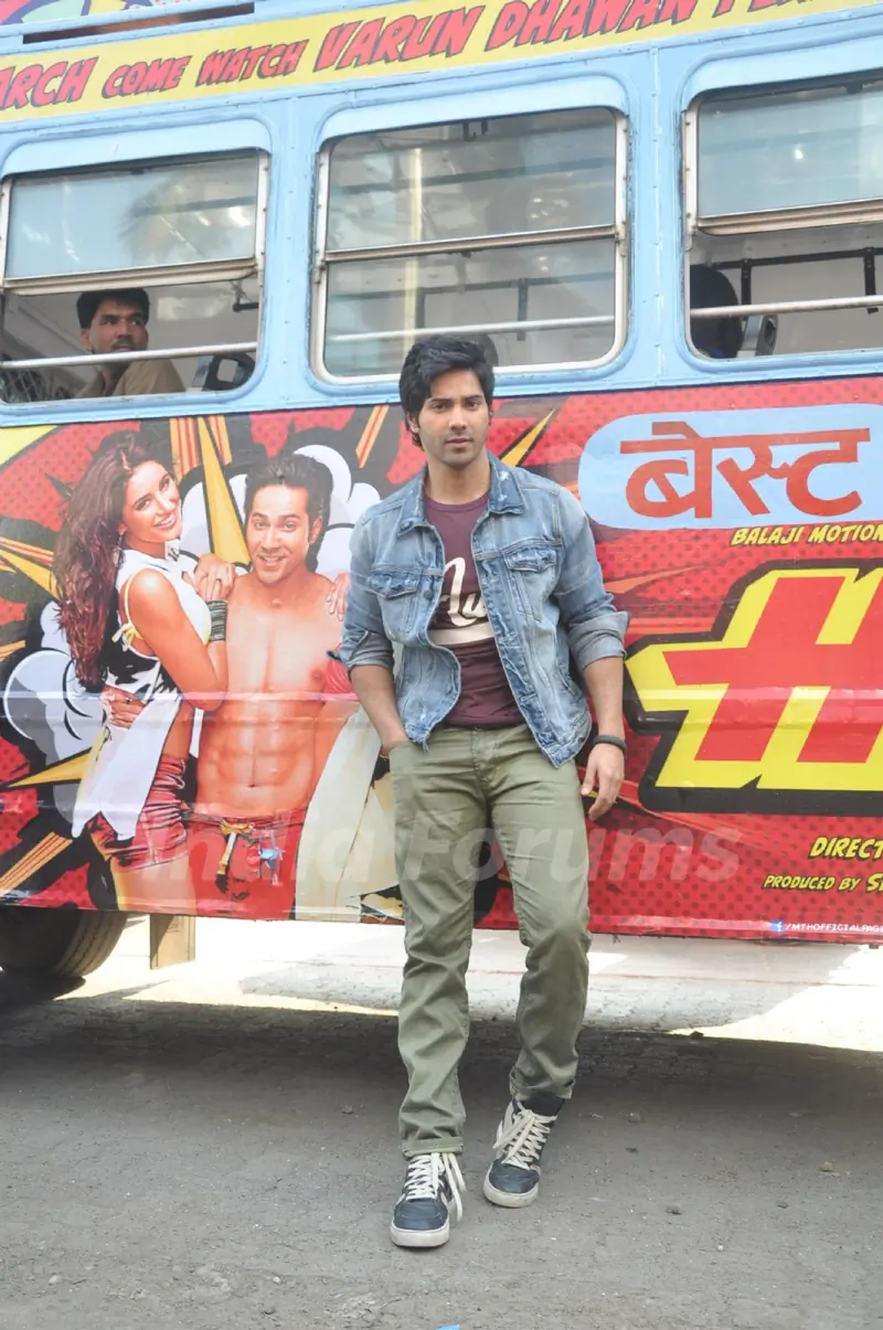 Varun Dhawan at the Promotions of Main Tera Hero