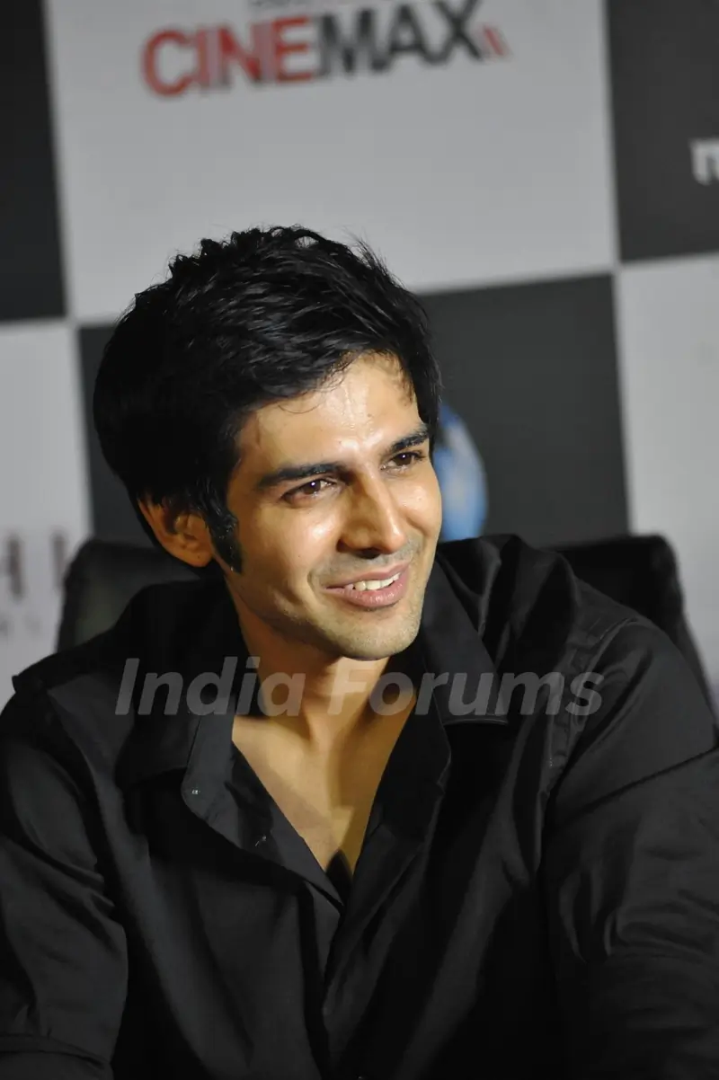 Kartik Aaryan at the Trailer launch of film Kaanchi - The Unbreakable
