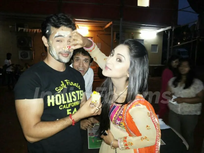 Karan Shrama's Birthday Bash on Ek Nayi Pehchaan