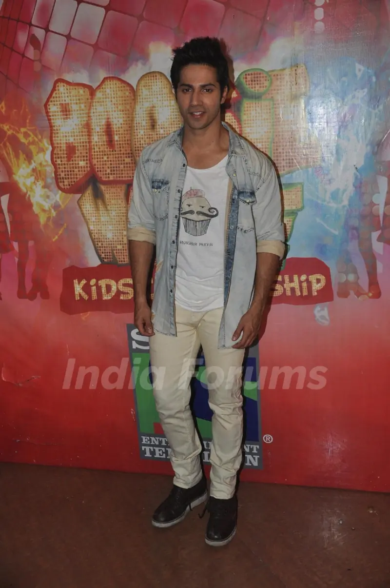 Varun Dhawan was at the Grand Finale of Boogie Woogie
