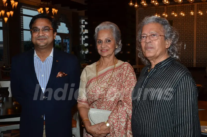 Waheeda Rehman at the Book Launch
