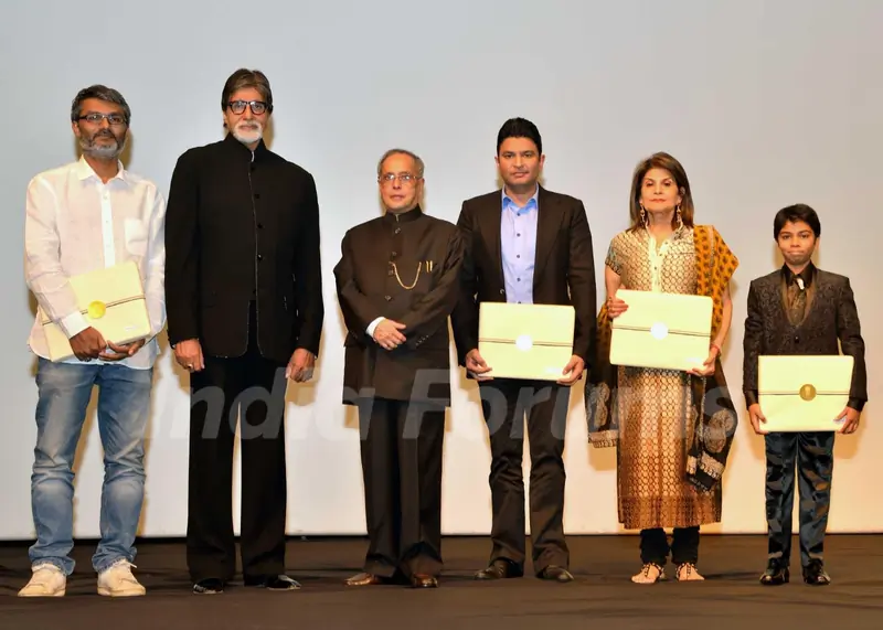 'Bhootnath Returns' team at Rashtrpati Bhavan