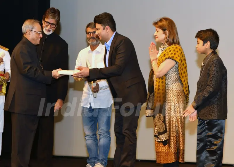 'Bhootnath Returns' team at Rashtrpati Bhavan