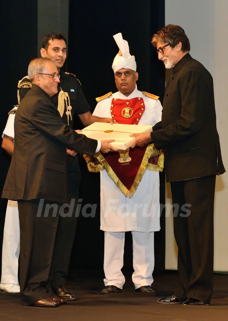 'Bhootnath Returns' team at Rashtrpati Bhavan
