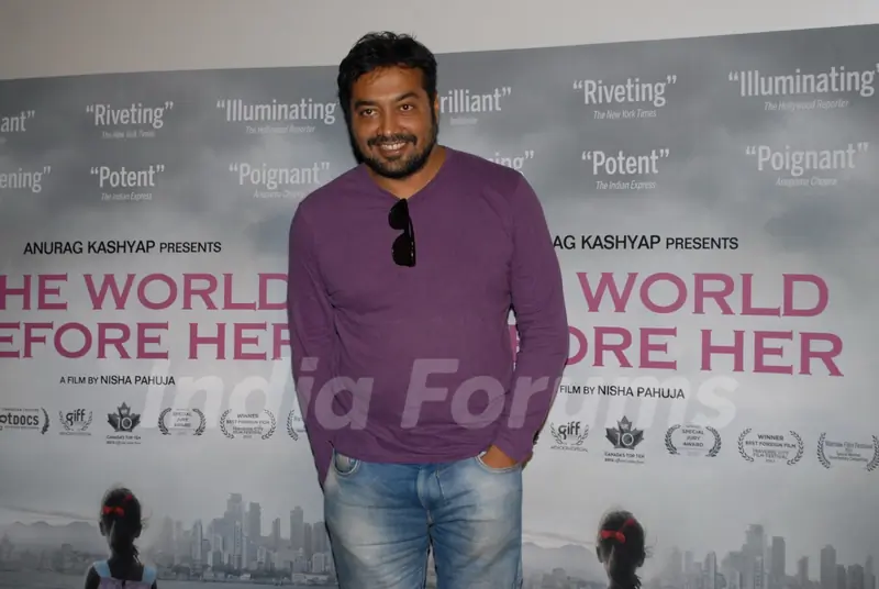 Anurag Kashyap at the First look Launch of the award winning Documentary 'The World Before her'
