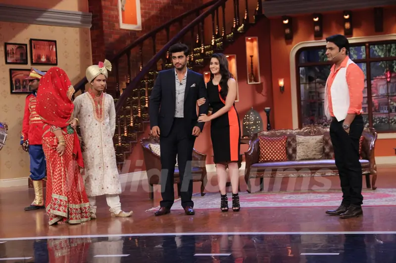 Alia Bhatt and Arjun Kapoor on Comedy Nights With Kapil