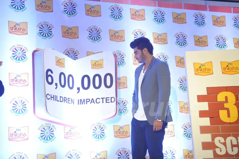 Arjun Kapoor at the P&G Shiksha event