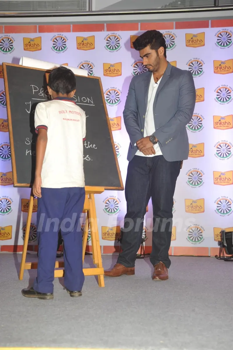 Arjun Kapoor joins P&G Shiksha