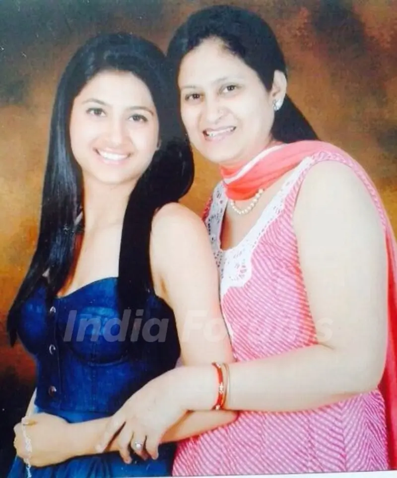 Shefali Sharma with her Mom
