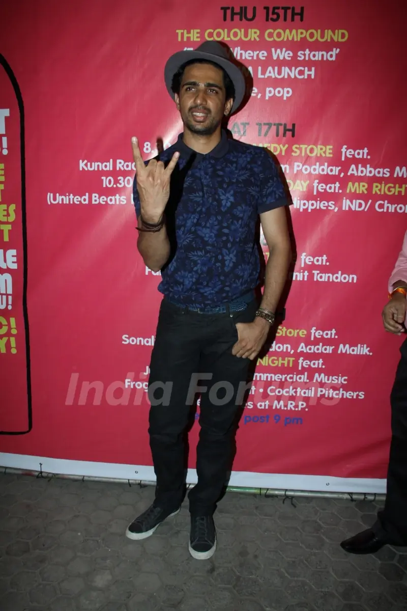 Gulshan Devaiah at the launch of Mickey McCleary's new album and music video