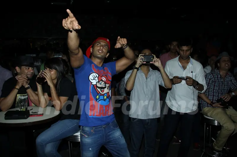 Ranveer Singh dances along at the launch of Mickey McCleary's new album and music video