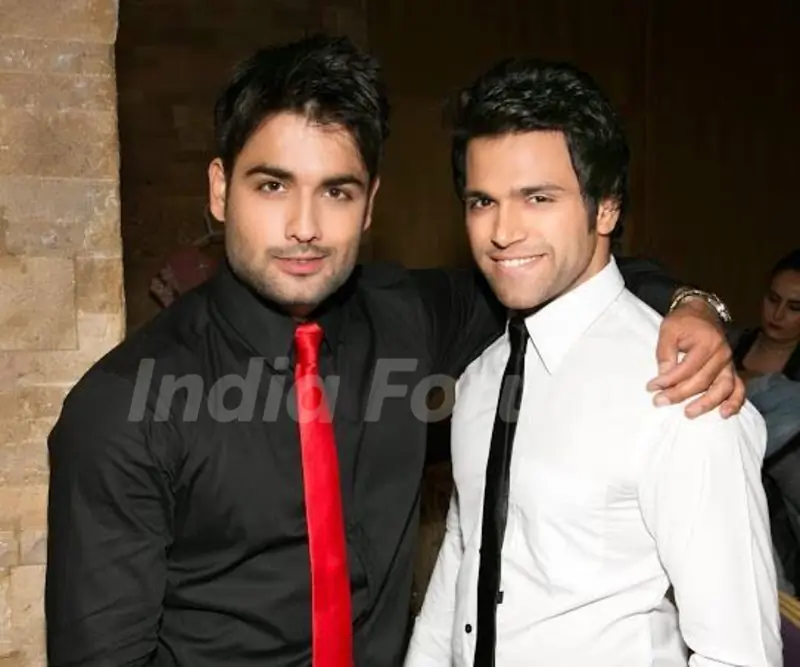 Vivian Dsena And Rithvik Dhanjani..