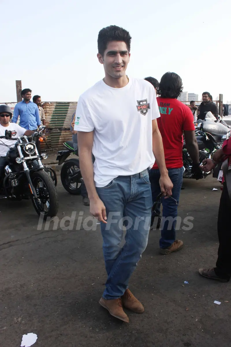 Vijendra Singh at The Fugly Bike Rally