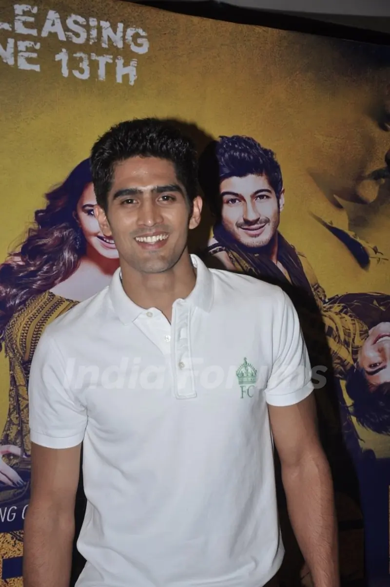 Vijendra Singh at the Promotions of Fugly