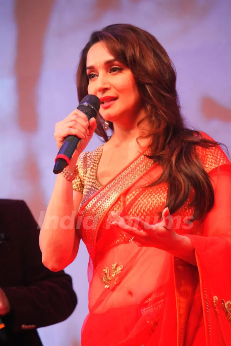Madhuri Dixit speaks about Dilip Kumar at the launch of his autobiography 'Substance and the Shadow'