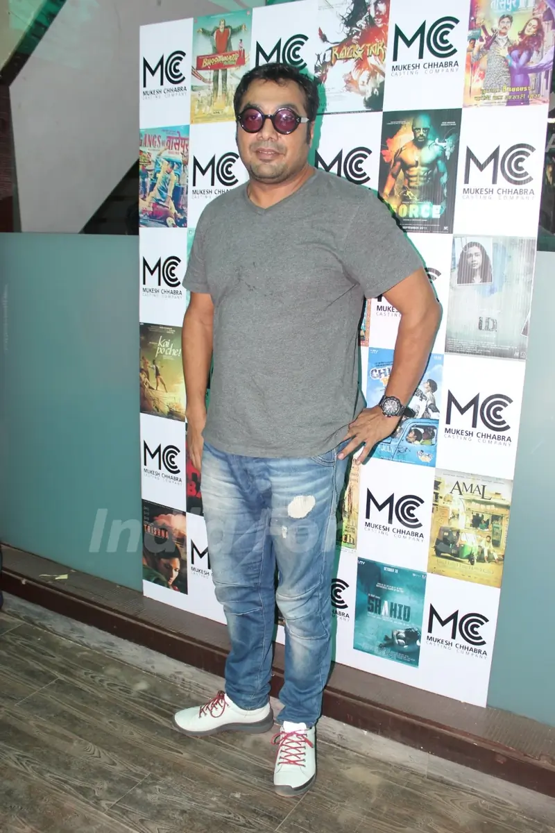Anurag Kashyap was at the Launch of Mukesh Chhabra casting studio