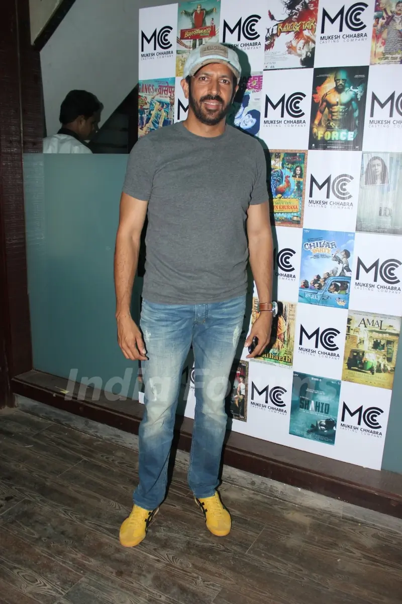Kabir Khan was seen at the Launch of Mukesh Chhabra casting studio