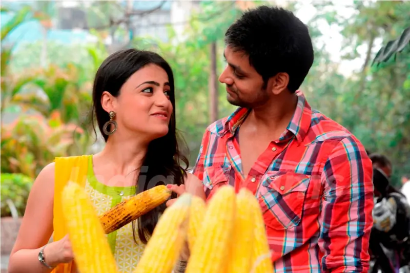 Shakti Arora and Radhika Madan at the launch of Meri Aashiqui Tum Se Hi