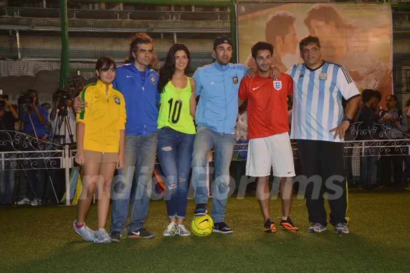 Armaan and Ranbir bond over football