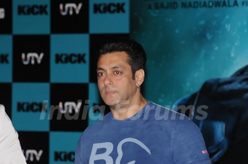 Salman Khan at the Song launch of 'Kick'