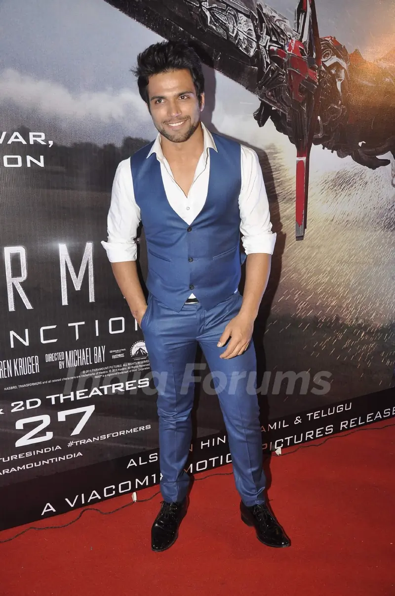 Rithvik Dhanjani at Transformers Age of Extinction Premiere