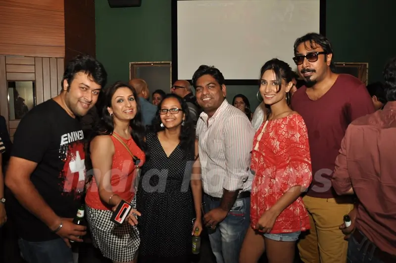 Guests at Sujit Tiwari's Birthday Bash