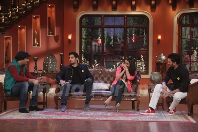 Kapil Sharma chats with the cast of Ek Villain on Comedy Nights With Kapil