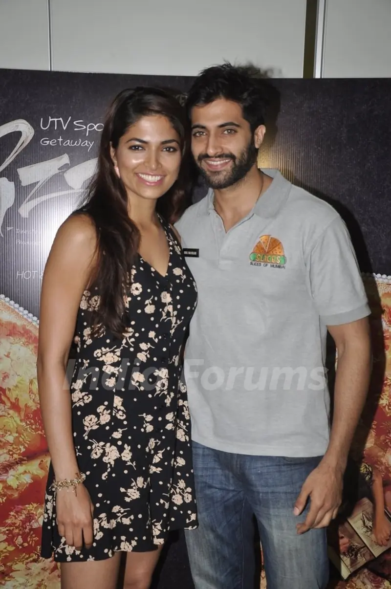 Akshay Oberoi and Parvathy Omanakuttan at the Promotion of Pizza 3D