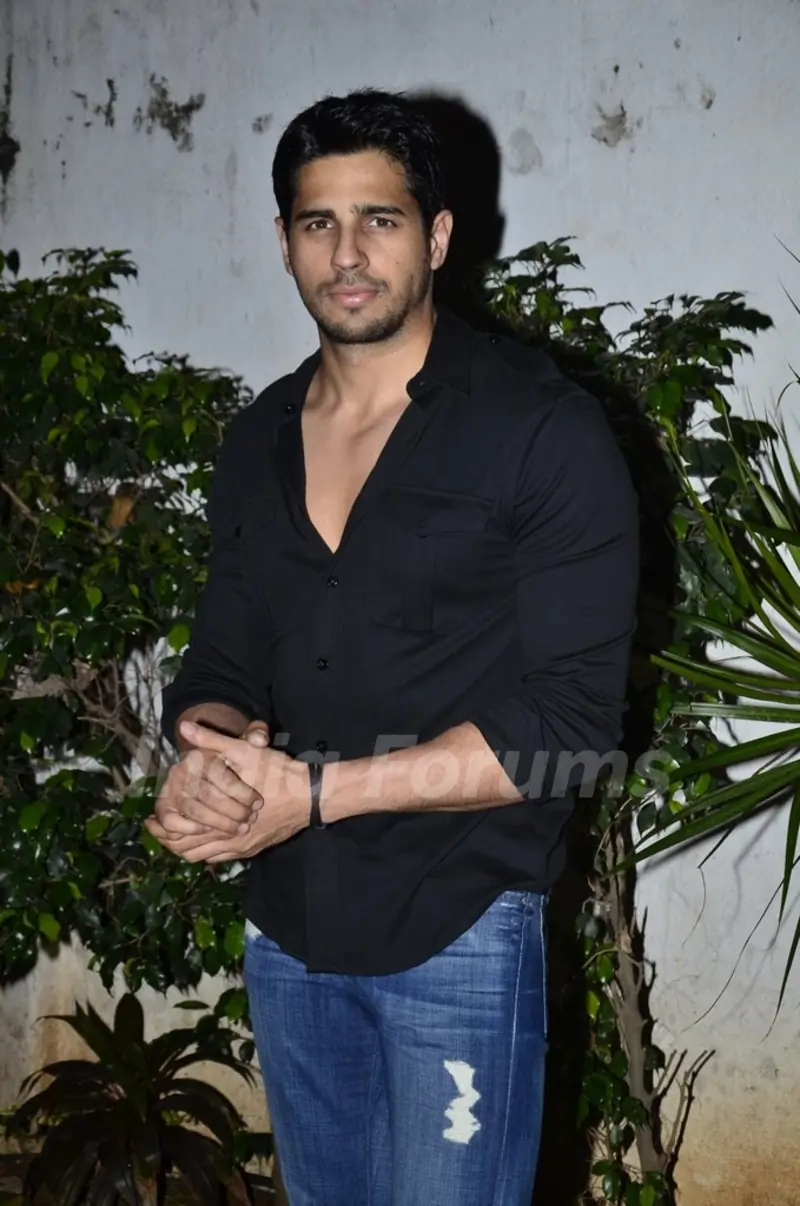 Sidharth Malhotra at Success Bash of Ek Villain