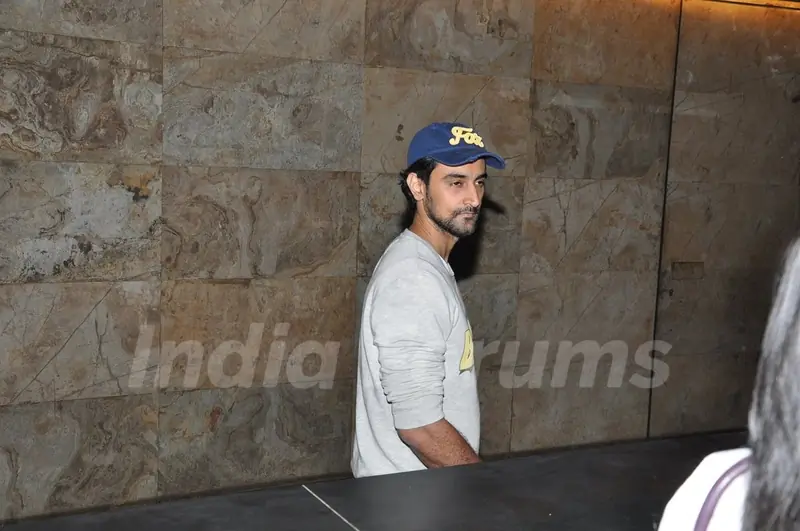 Kunal Kapoor Snapped at a screening at Lightbox