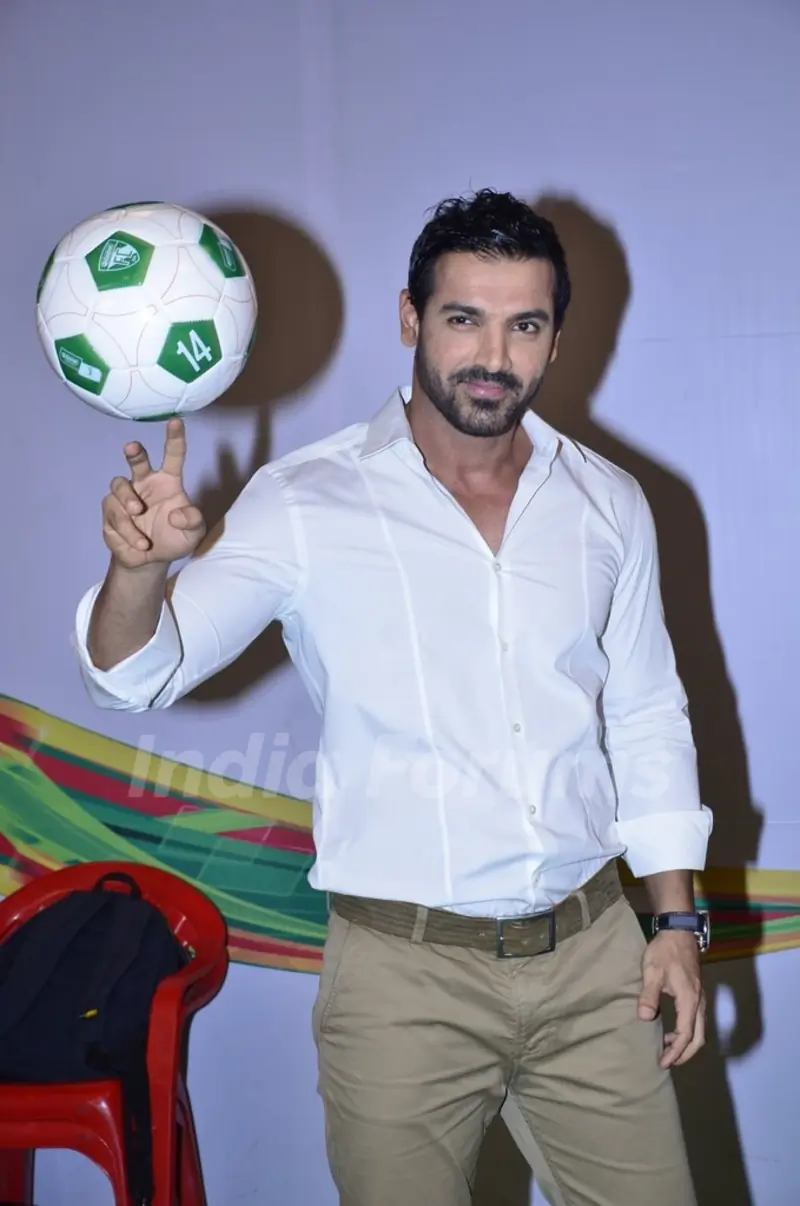John Abraham at Castrol Photo Shoot