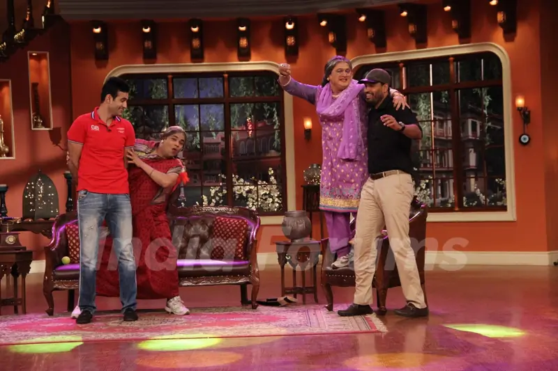 Irfan and Yusuf Pathan on Comedy Nights with Kapil