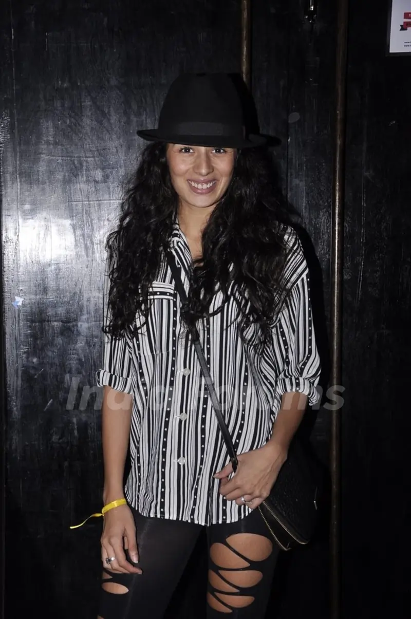 Pia Trivedi poses for the camera at the Little Shilpa Shopcade app launch