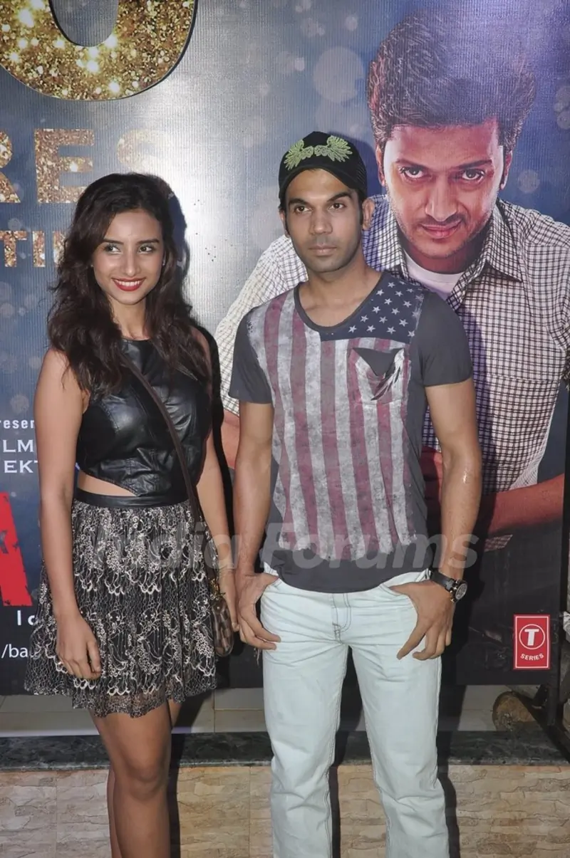 Patralekha along with Rajkumar Rao at the Success Bash of Ek Villain
