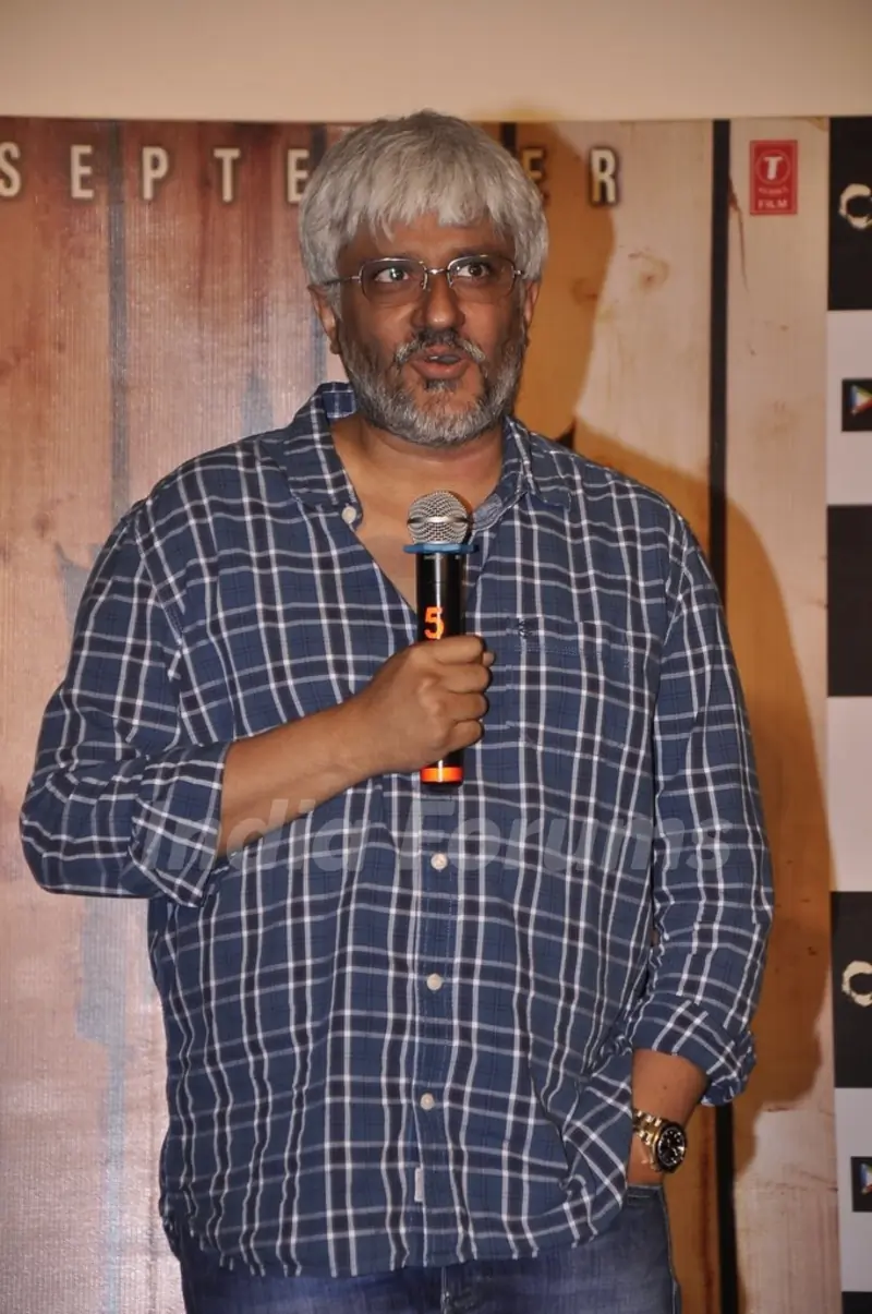 Vikram Bhatt addressing the media at the Trailer Launch of Creature 3D