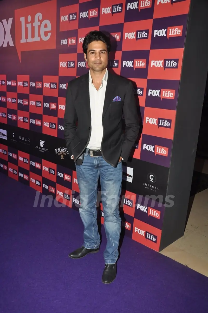 Rajeev Khandelwal was at the Fox Life Party
