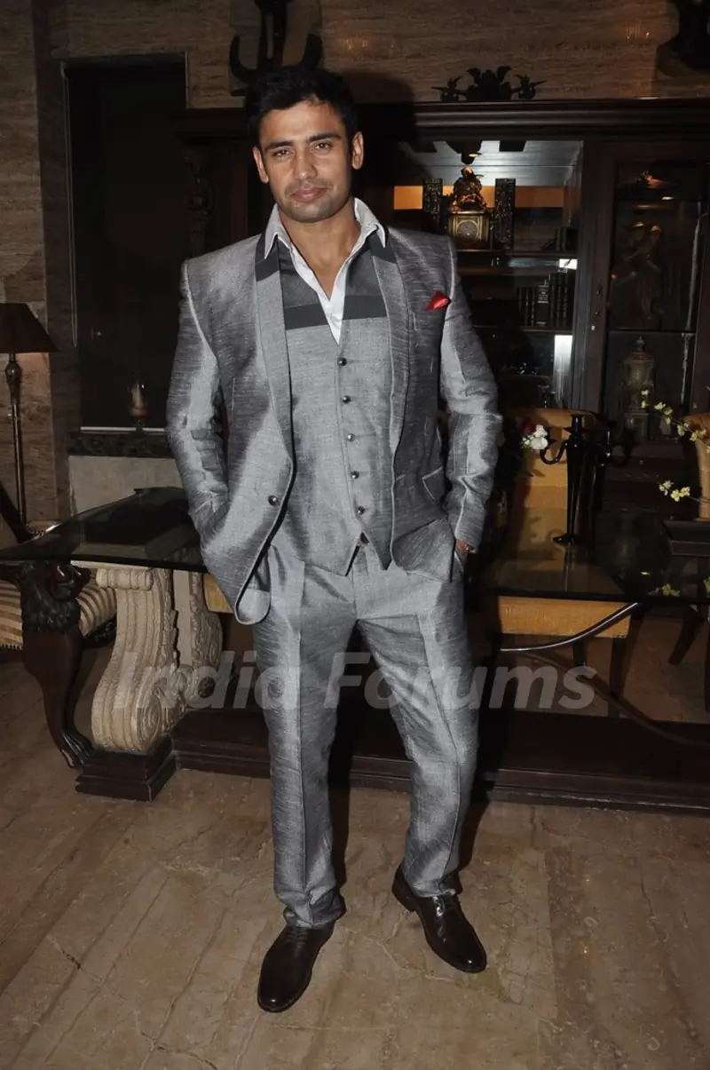 Sangram Singh poses for the camera at his Birthday Bash