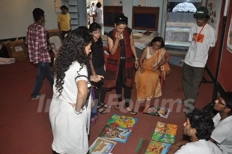 Judges at the NDTV Save The Tigers Contest