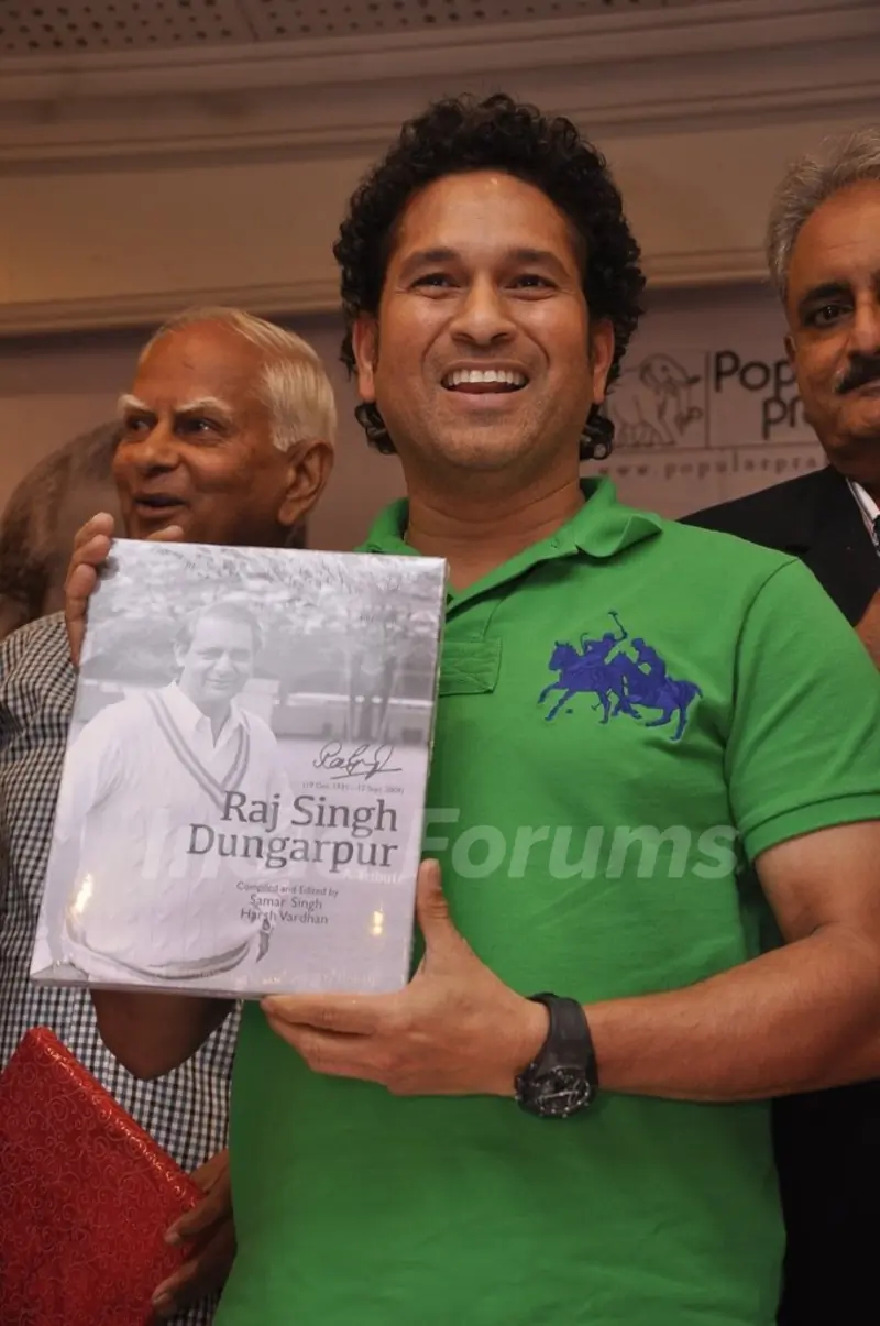 Sachin Tendulkar at Durgapur Tribute Book Launch